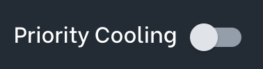 priority cooling
