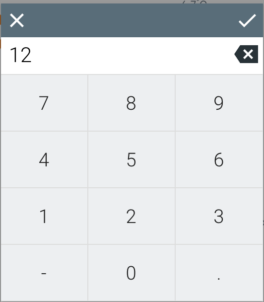 temp keypad